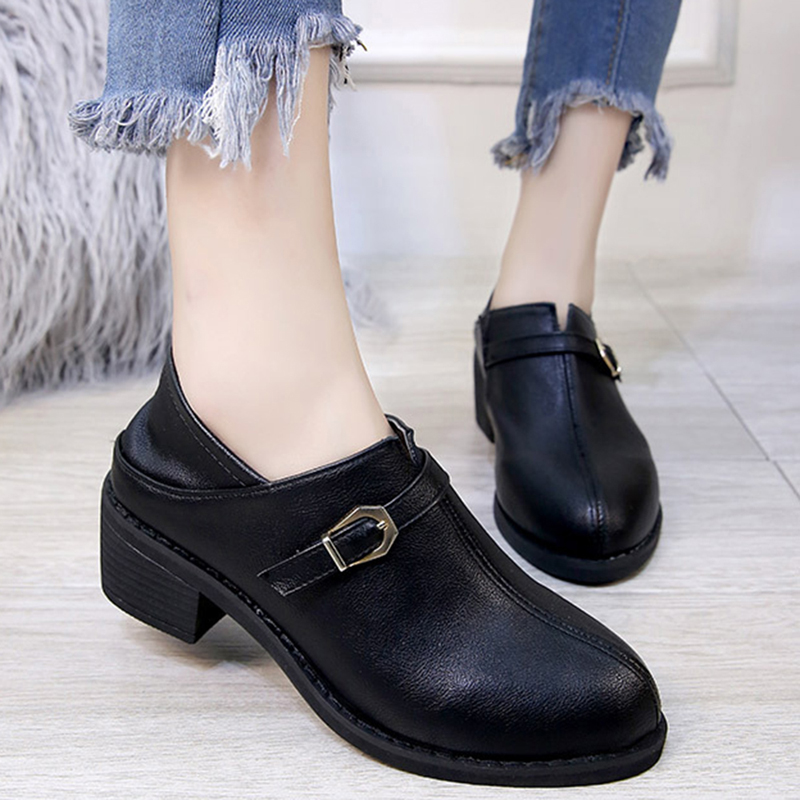 Casual-Comfy-Round-Toe-Slip-On-Women-Ankle-Boots-1359133