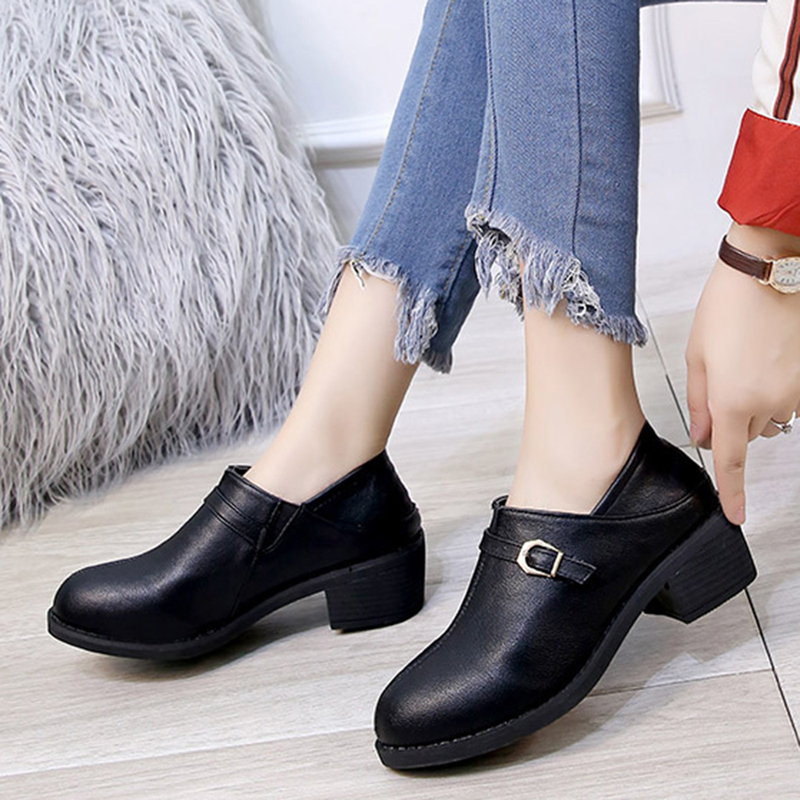 Casual-Comfy-Round-Toe-Slip-On-Women-Ankle-Boots-1359133