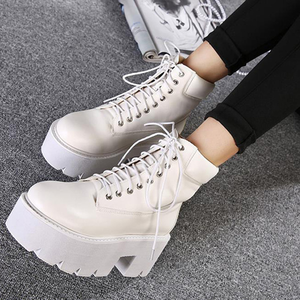 Lady-Chunky-Heel-Platform-Cut-out-StrappyBoots-954674
