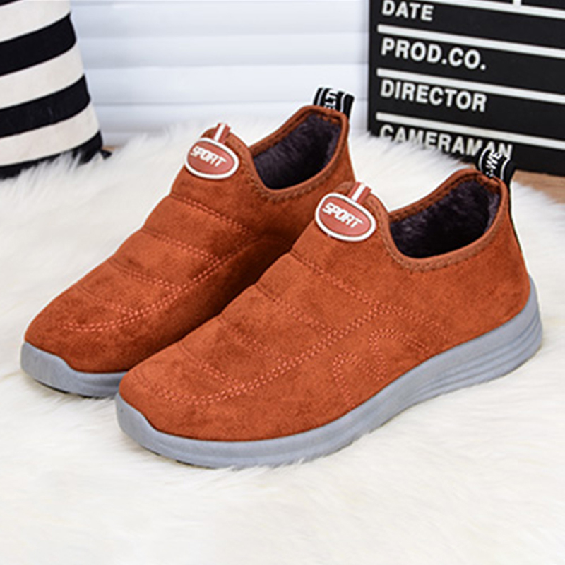 Slip-On-Casual-Women-Shoes-Suede-Warm-Ankle-Boots-1396465