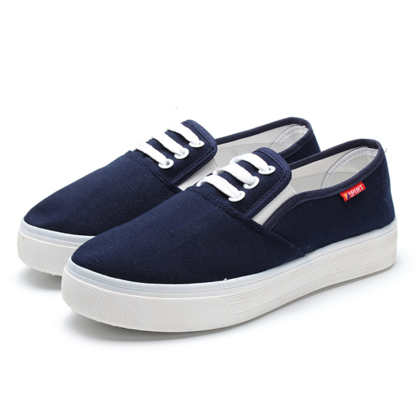 Casual-Breathable-Rubber-Canvas-Sneakers-Running-Slip-on-Flats-Shoes-1065130