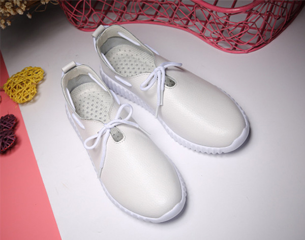 Casual-Lace-Up-Soft-Leather-Breathable-Pure-Color--Flat-Loafers-1086341