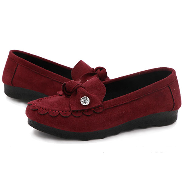 Casual-Low-Top-Women-Slip-On-Flat-Shoes-In-Suede-1125341