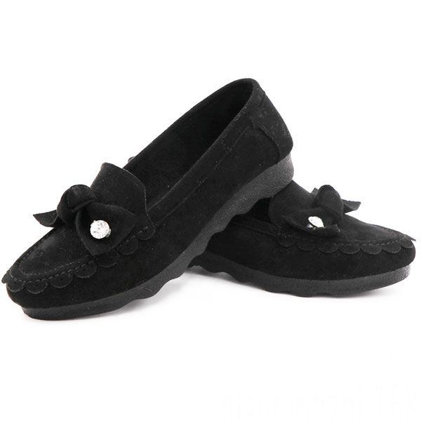 Casual-Low-Top-Women-Slip-On-Flat-Shoes-In-Suede-1125341