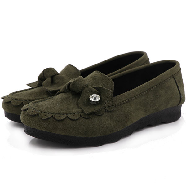 Casual-Low-Top-Women-Slip-On-Flat-Shoes-In-Suede-1125341