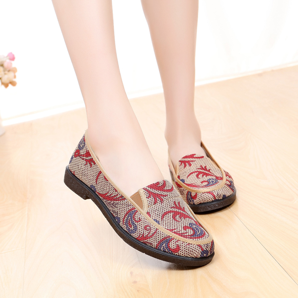 Casual-Round-Toe-Soft-Sole-Slip-On-Flats-1300114