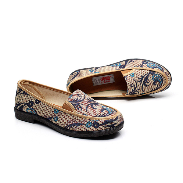 Casual-Round-Toe-Soft-Sole-Slip-On-Flats-1300114