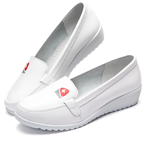 Casual-Slip-On-White-Round-Toe-Soft-Sole-Flat-Shoes-For-Women-1117045