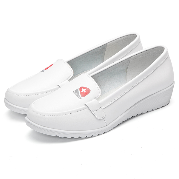 Casual-Slip-On-White-Round-Toe-Soft-Sole-Flat-Shoes-For-Women-1117045