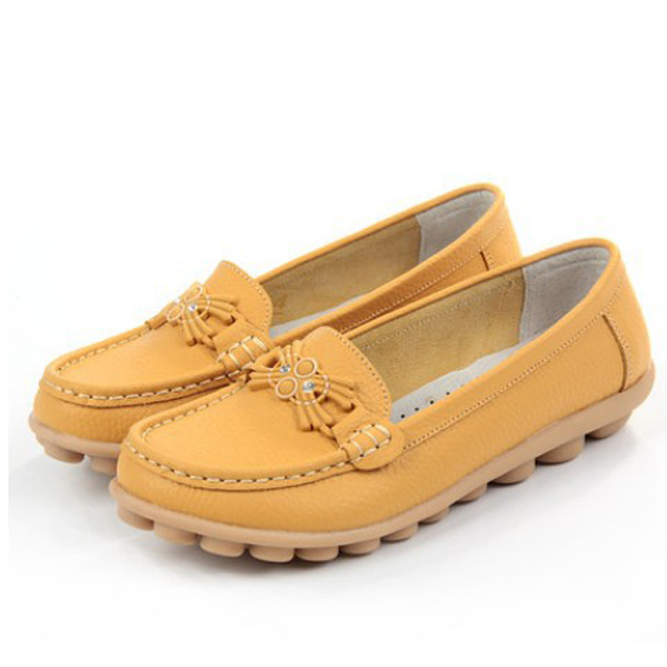 Casual-Soft-Sole-Beaded-Pattern-Flat-Loafers-For-Women-1115576