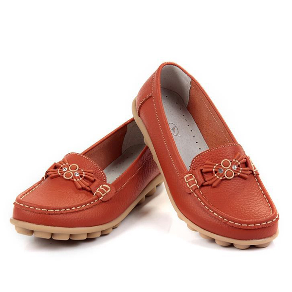 Casual-Soft-Sole-Beaded-Pattern-Flat-Loafers-For-Women-1115576