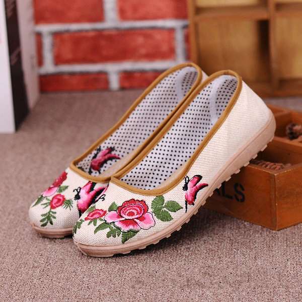 Chinese-Style-Flower-Embroidered-Flat-Loafers-Soft-Sole-Linen-Slip-ons-1068213
