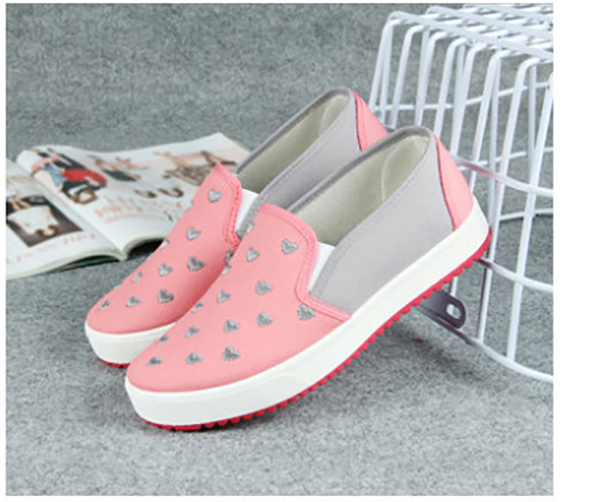 Women-Korean-Style-Low-Top-Casual-Heart-shaped-Canvas-Shoes-Sneakers-1064220