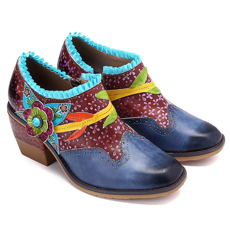 SOCOFY-Genuine-Leather-Shoes-Lace-Zipper-Women-Pumps-1432191