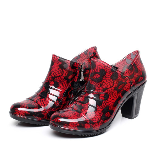 Women-High-Heel-Shoes-Rain-Boots-Waterproof-Soft-Comfortable-Pump-1103958