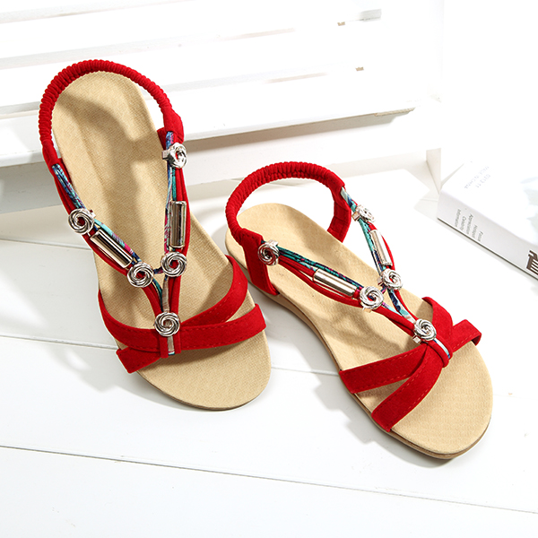 Beaded-Roman-Style-Elastic-Beach-Flat-Sandals-1300109