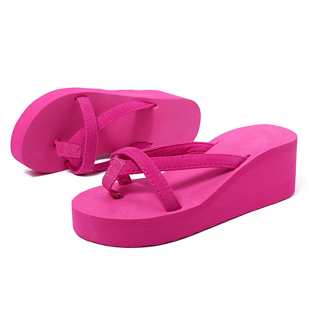 Large-Size-Pure-Color-Wedge-Platform-Sandals-Casual-Beach-Slippers-1325446