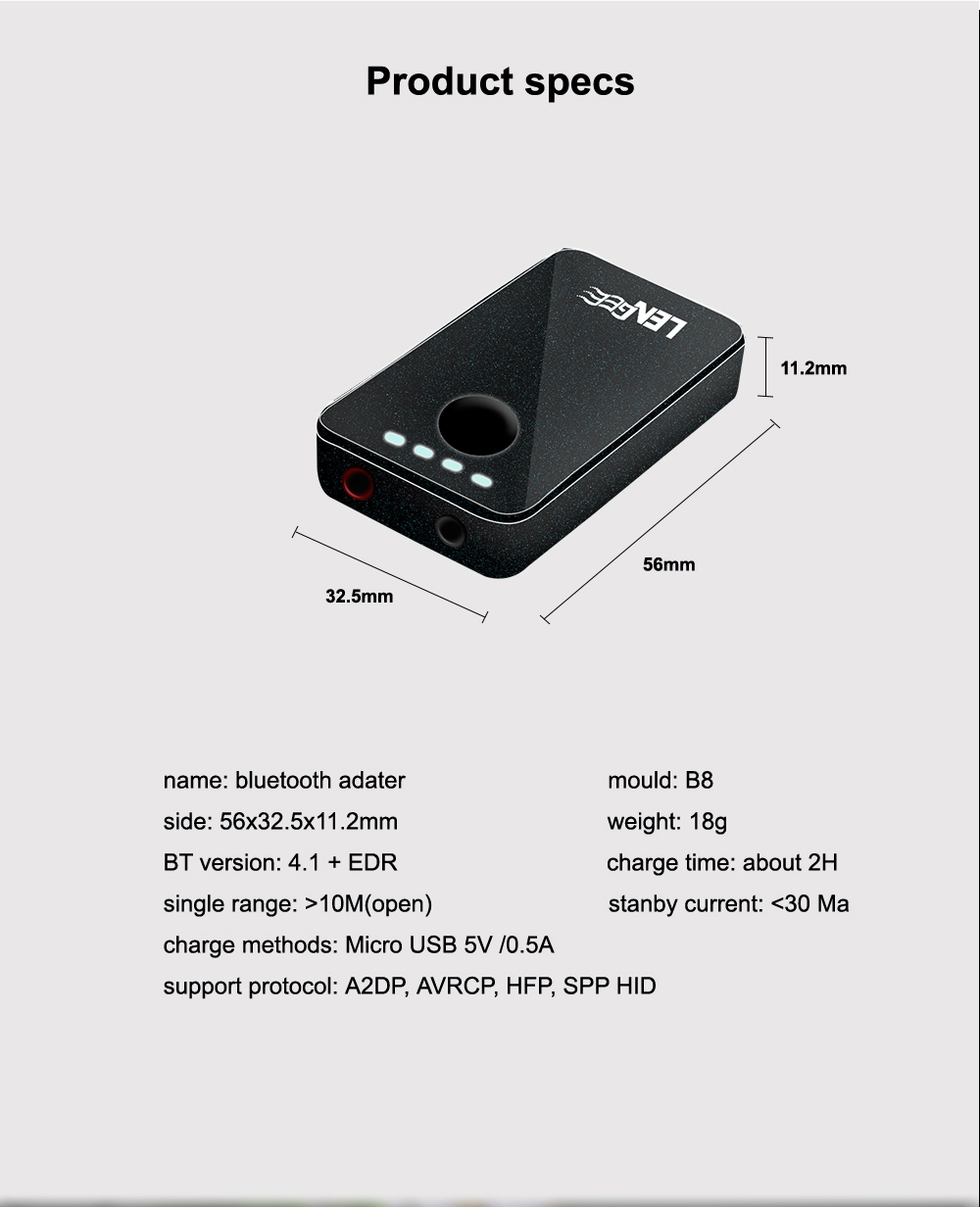 B8-2-In-1-Bluetooth-41EDR-35MM-Stereo-Audio-Receiver-Transmitter-Adapter-A2DP-AVRCP-HFP-SPP-HID-1319133