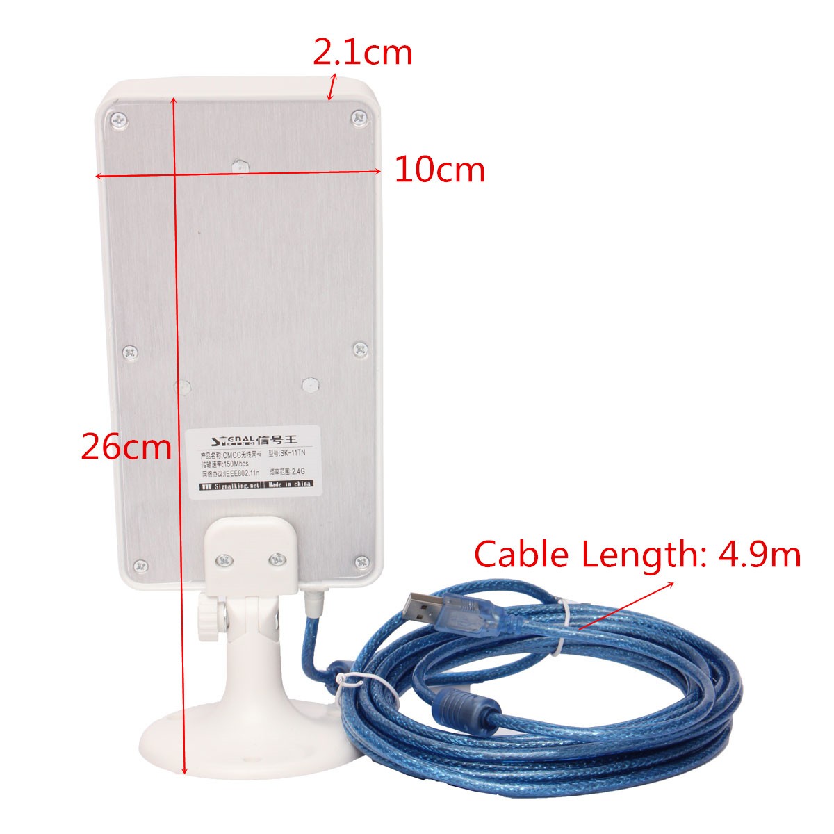 150Mbps-24Ghz-USB-WiFi-Antenna-Signal-Extender-Networking-Adapter-Card-Outdoor-Indoor-for-PC-1146311