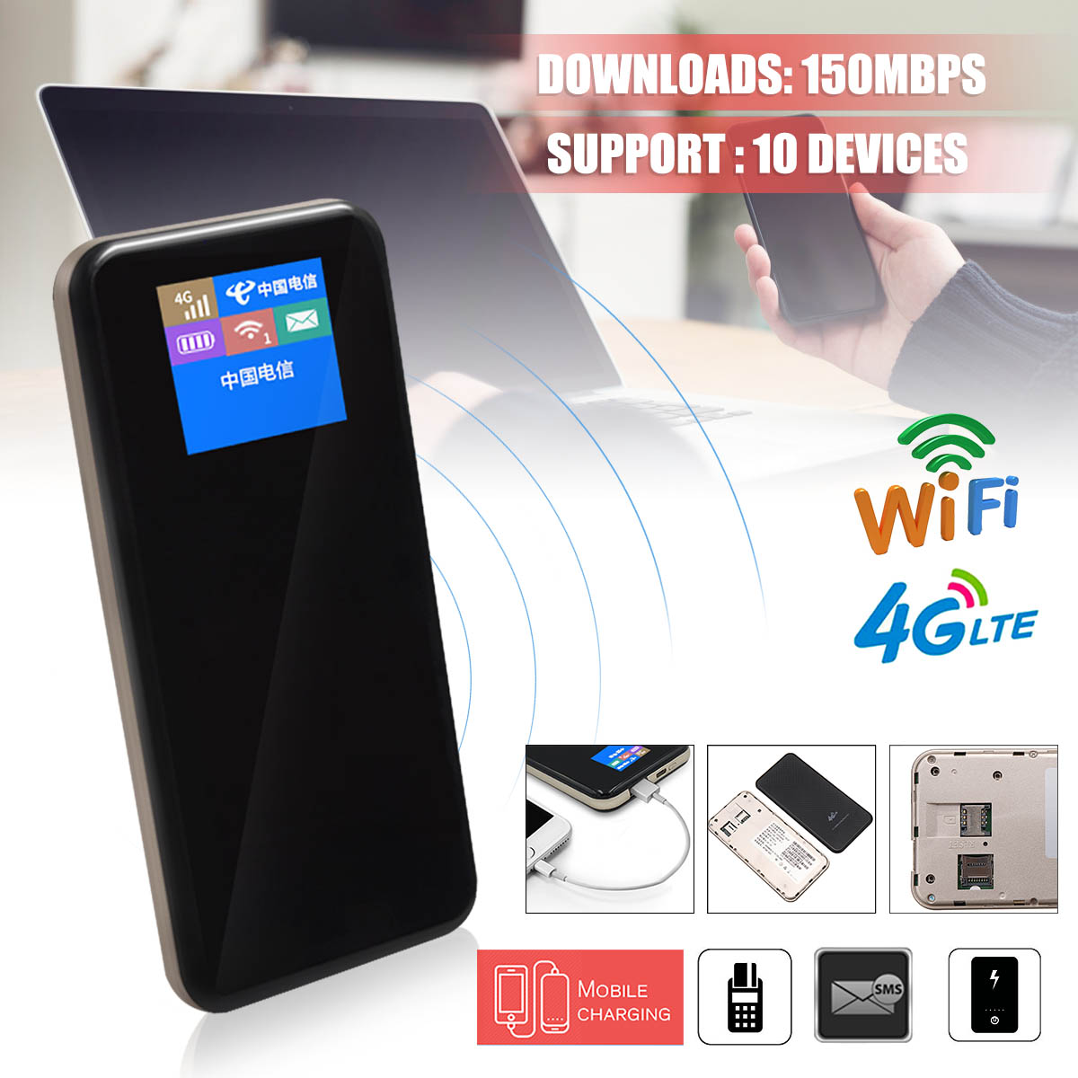 150Mbps-4G-Wifi-Portable-Wireless-Router-Support-SIM-And-TF-Card-1459002