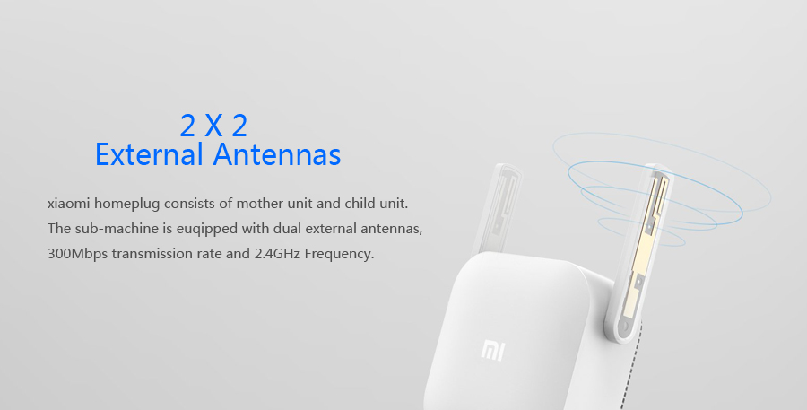 Original-Xiaomi-24Ghz-300Mbps-Dual-Antenna-Wireless-PowerLine-Ethernet-Adapter-Homeplug-1139262