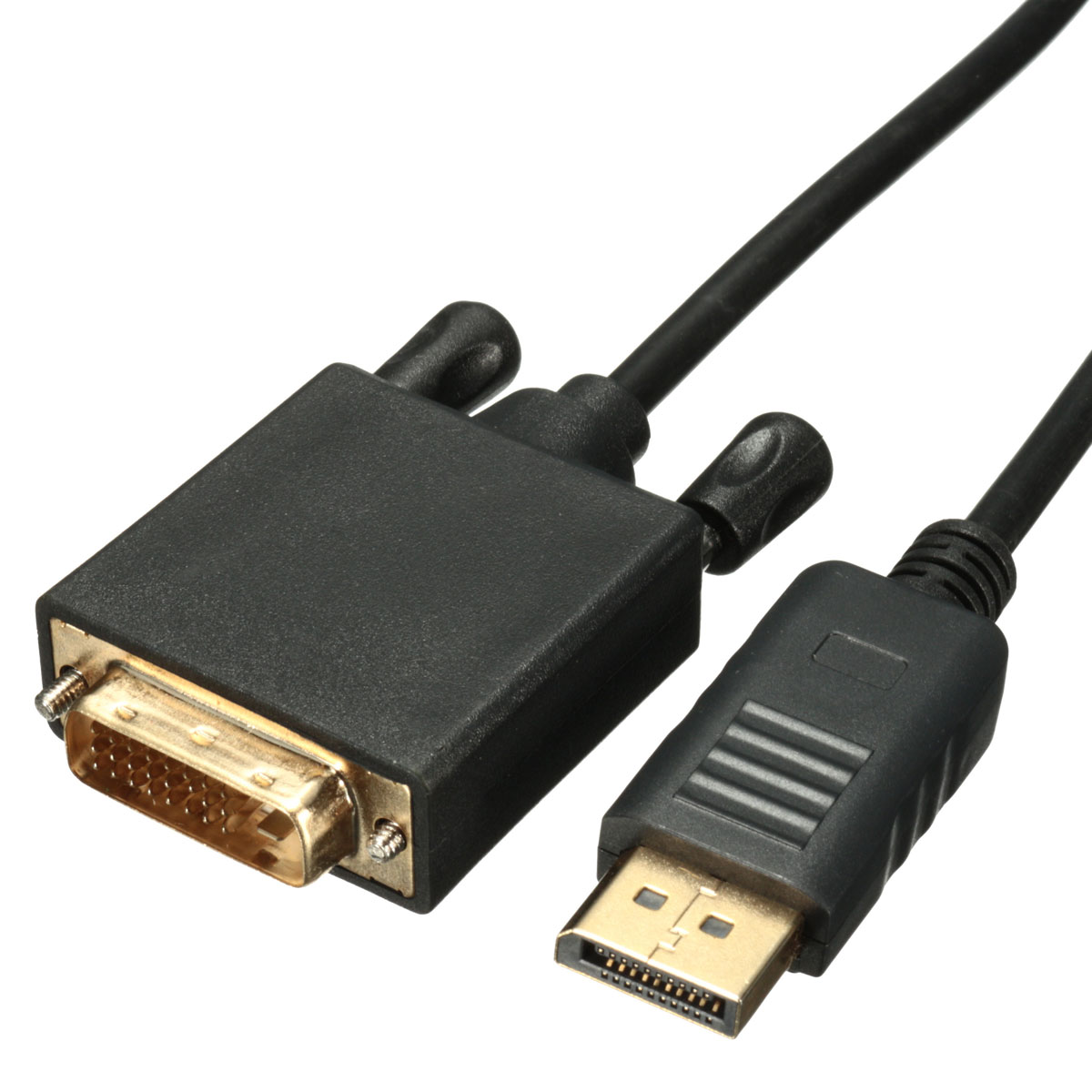 18M-Display-Port-to-24--1-pin-DVI-Male-Video-Adapter-Cable-1178349