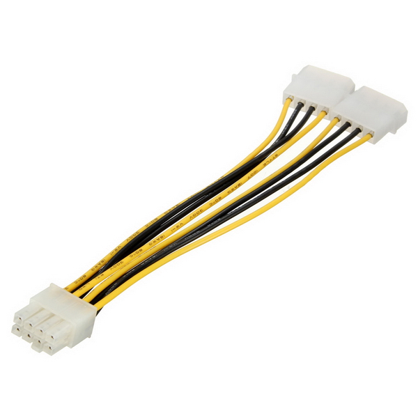 12V-PCI-E-8-Pins-to-2x-525-Inch-Graphics-Card-HDD-Power-Adapter-Cable-Lead-Wire-998255