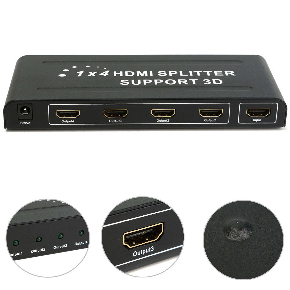 1080P-4-Way-HD-HUB-1x4-Port-HDMI-3D-Splitter-Amplifier-Switcher-Box-for-HDTV-PC-1128582