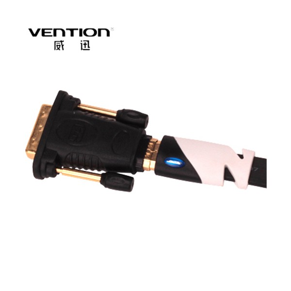 Vention-ADVID1-HM2-Gold-Plated-DVI-Male-241-pin-to-HDMI-Female-19-pin-Adapter-1047396