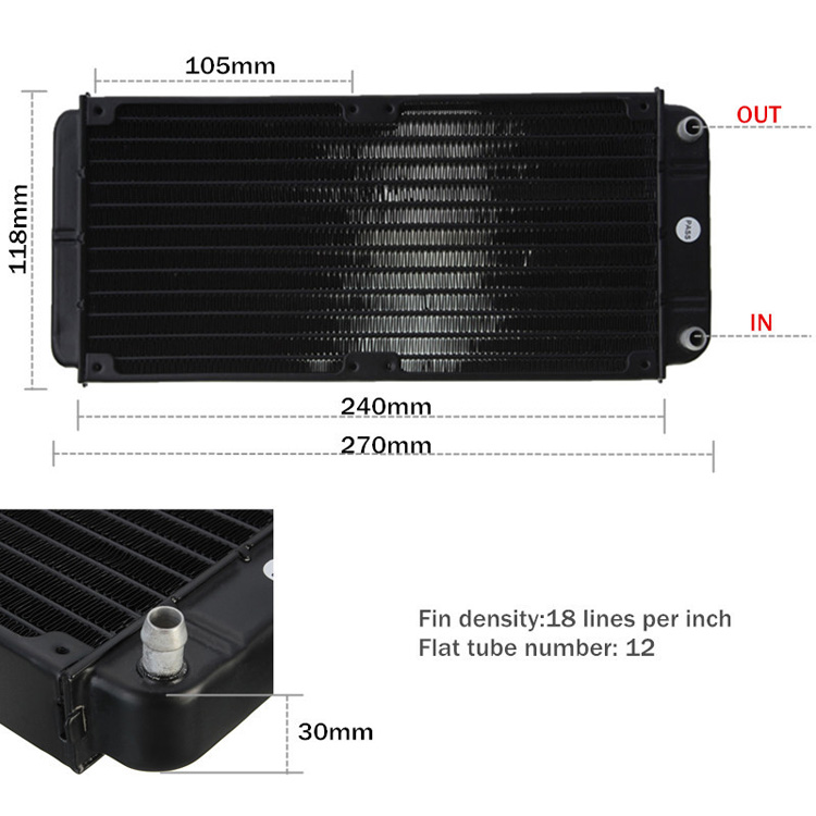 12-Tube-270x118x30mm-Computer-Radiator-Water-Cooling-Cooler-For-CPU-Heat-Sink-Aluminum-1077427