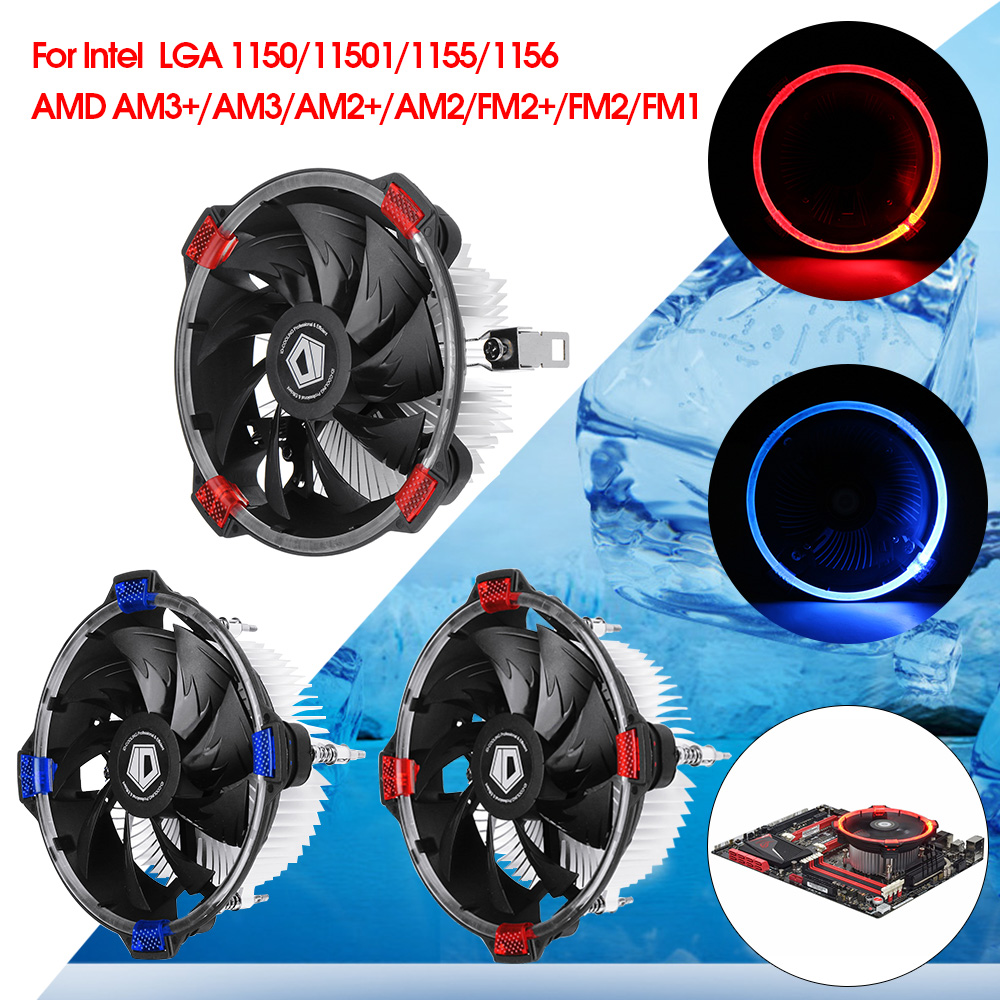 120mm-1600RPM-DC-12V-LED-Effect-CPU-Cooling-Fan-For-Intel-AMD-3-Pin-Hydraulic-Bearing-Fan-1354327