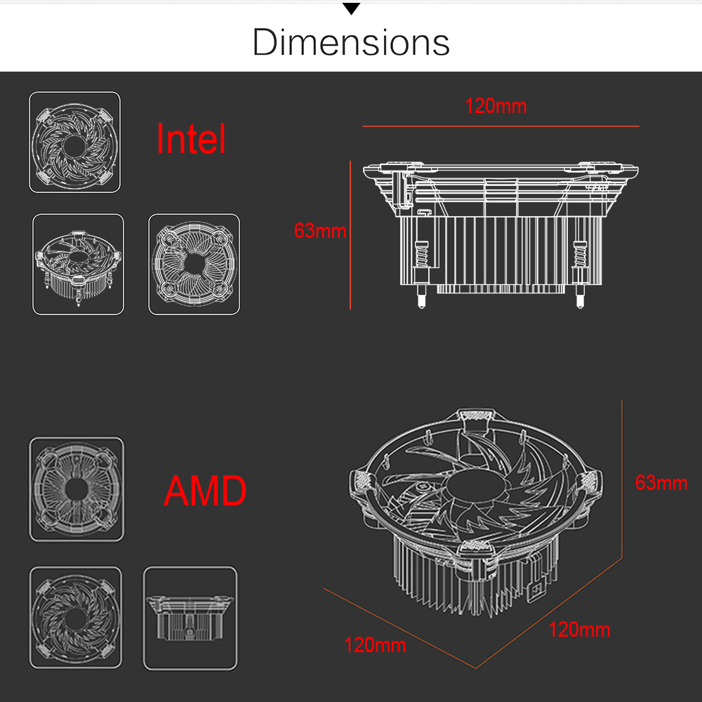 120mm-1600RPM-DC-12V-LED-Effect-CPU-Cooling-Fan-For-Intel-AMD-3-Pin-Hydraulic-Bearing-Fan-1354327