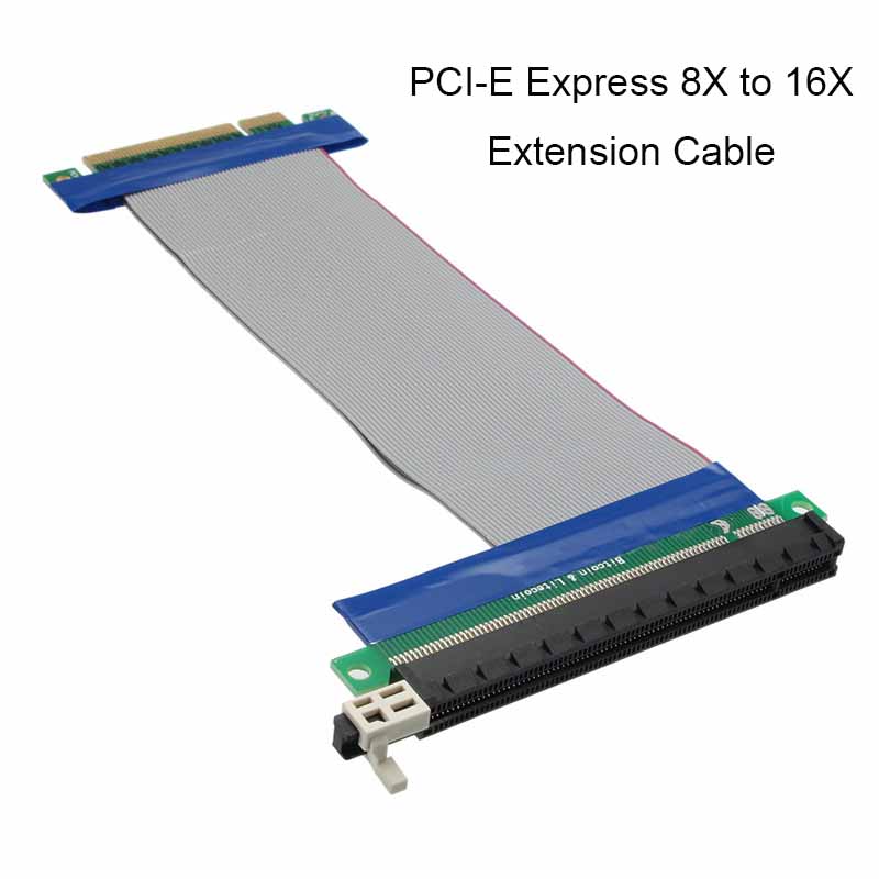 20cm-PCI-E-Express-8x-to-16x-Extension-Cable-Flex-Ribbon-1156216