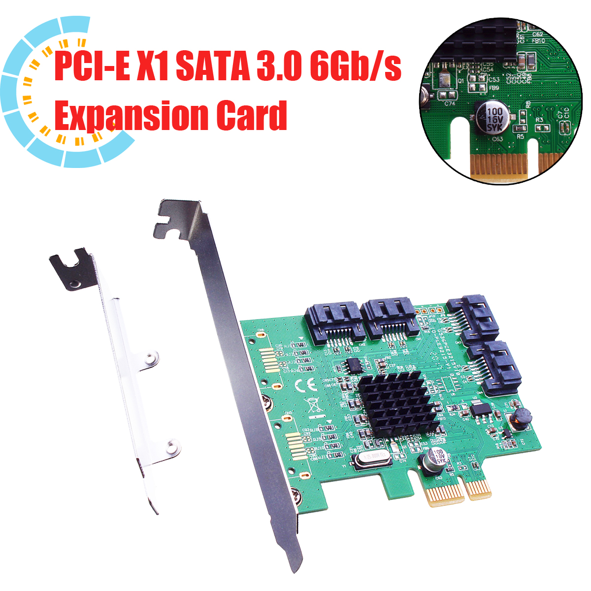 4-Port-PCI-Express-X1-SATA-30-6Gbs-Expansion-Adapter-Card-Chipset-For-Marvell-1213513