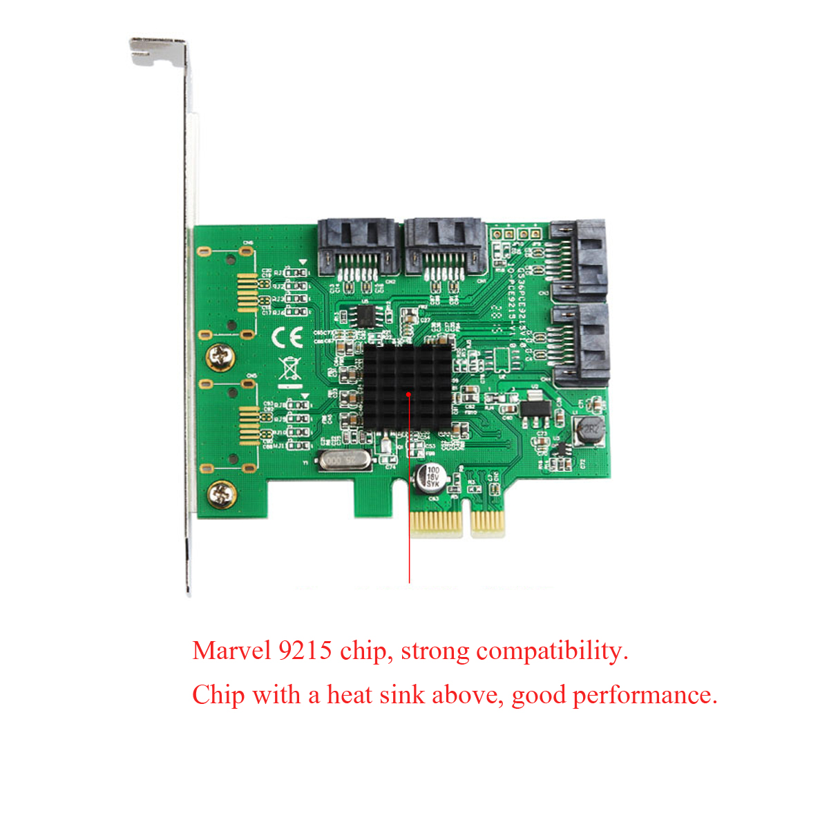 4-Port-PCI-Express-X1-SATA-30-6Gbs-Expansion-Adapter-Card-Chipset-For-Marvell-1213513