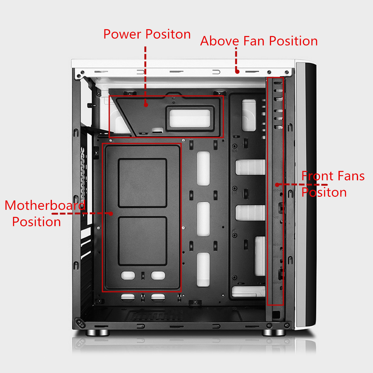 403818cm-USB30-Transparent-Gaming-Computer-Case-Support-5-Fans-Chassis-for-ATXM-ATXMini-ITX-1372746