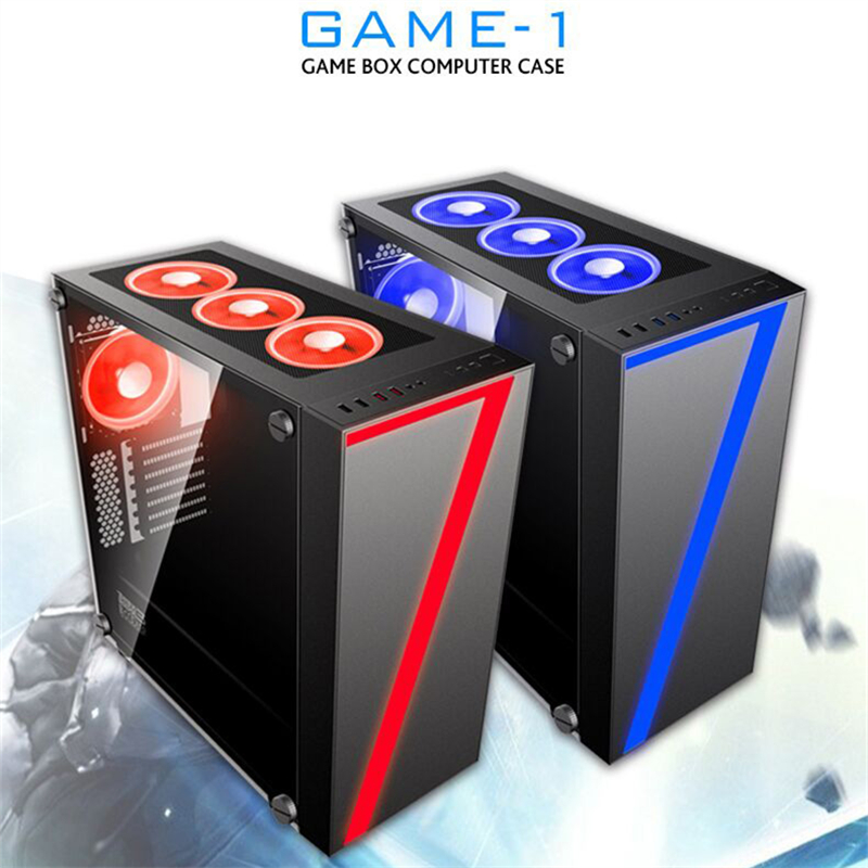 Pccooler-GAME-1-485490225mm-Desktop-Gaming-Water-Cooling-Computer-Case-With-HDD-SSD-Stent-1399238