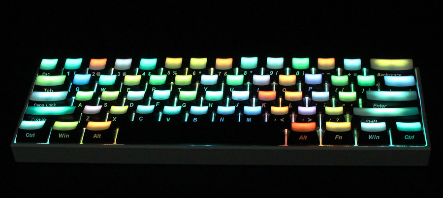 104-Key-OEM-Profile-Side-Printed-Translucent-Blank-Top-All-Light-transmitting-ABS-Keycaps-1160289