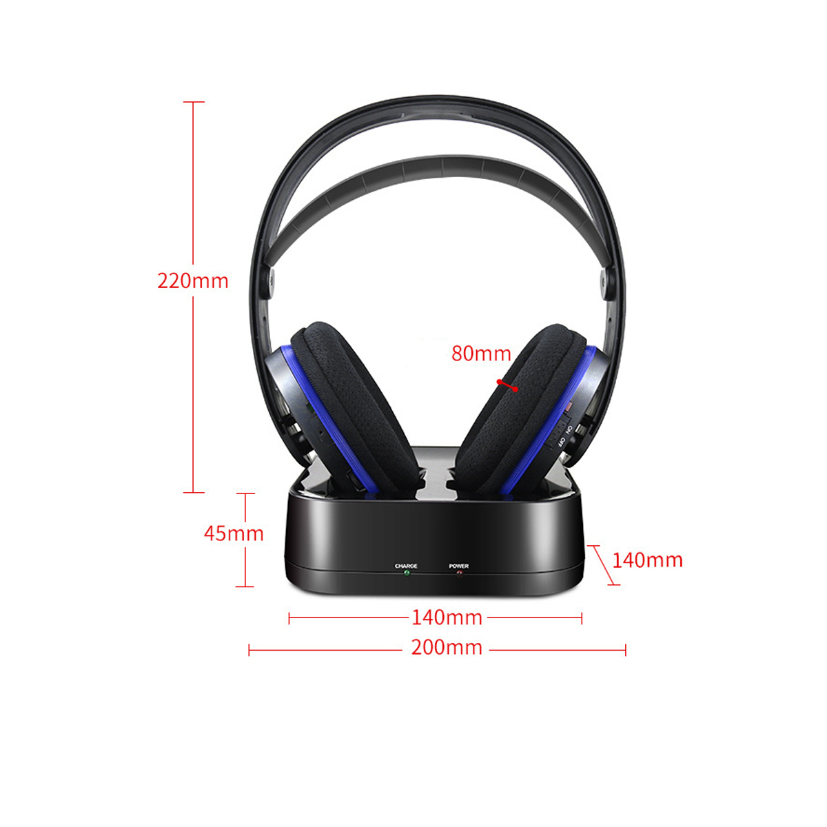 Artiste-D2-24GHz-HiFi-Deep-Bass-Wireless-TV-Headphone-with-Transmitter-Dock-1326839