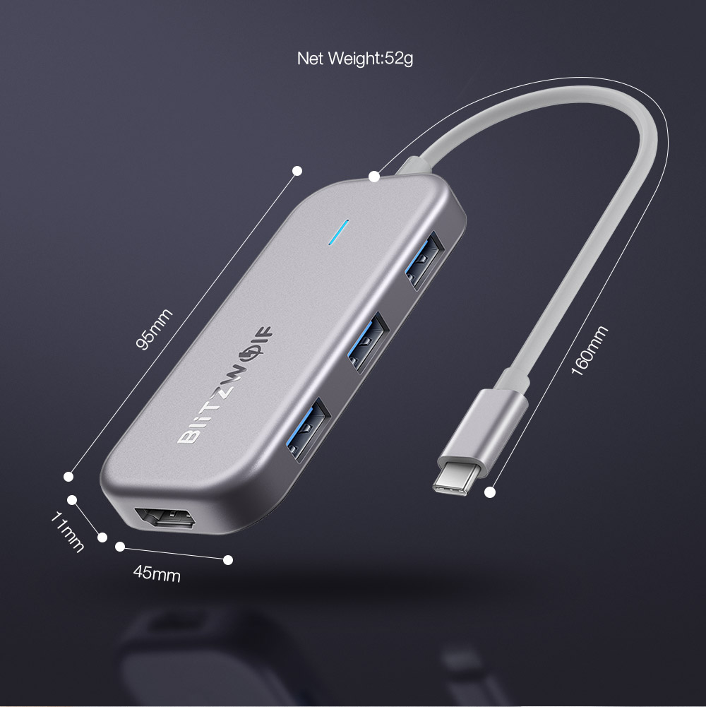 BlitzWolfreg-BW-TH5-7-in-1-USB-C-Data-Hub-with-3-Port-USB-30-TF-Card-Reader-USB-C-PD-Charging-4K-Dis-1430433