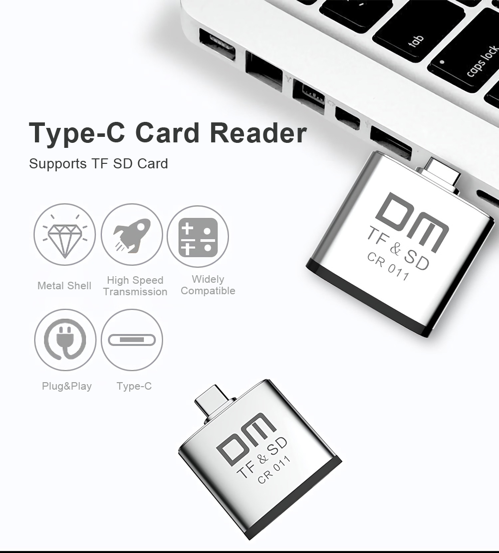 DM-CR011-Zinc-Alloy-Type-C-SD-TF-Card-Reader-for-Laptops-Tablets-Phones-1345693