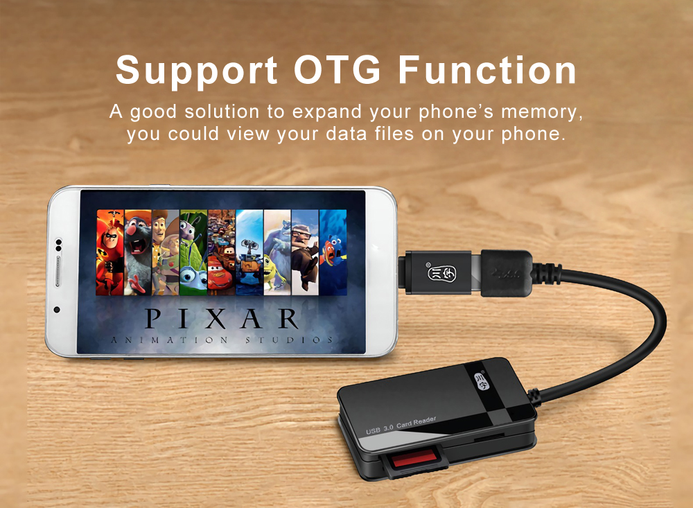 Kawau-C368-All-in-One-USB-30-SDTFCFMS-Card-Reader-Support-512G-Memory-Card-1368154