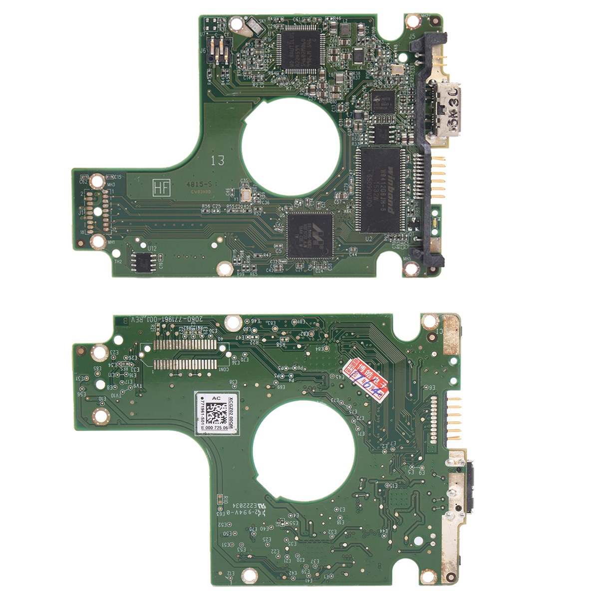 2060-771961-001-REV-AB-Western-Digital-PCB-WD-Hard-Drive-Logic-Controller-Board-1214188