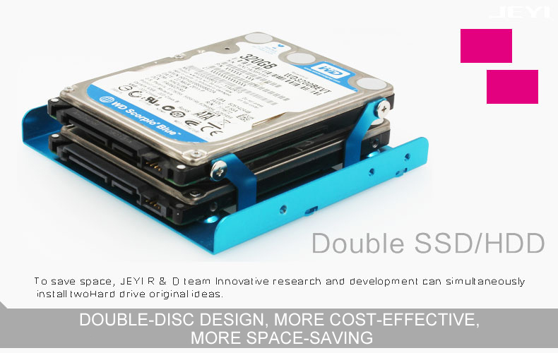 JEYI-K106-All-aluminum-Two-25-inch-to-35-inch-Desktop-Hard-Drive-Bracket-SSD-Bracket-Frame-Caddy-1246495