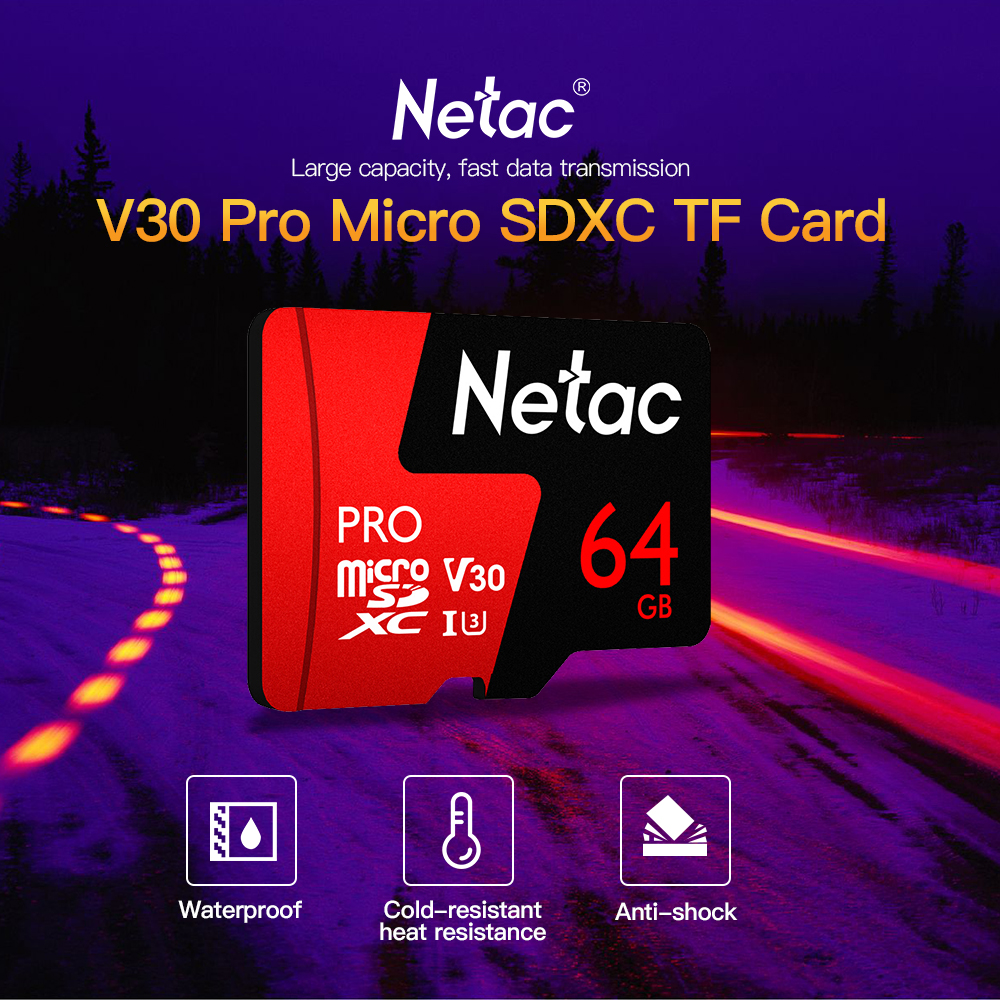 Netac-P500-Pro-V30-UHS-I-U3-100MBs-Micro-SD-Card-TF-Memory-Card--64GB-128GB-256GB-1446245