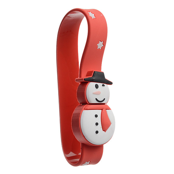 16G-USB20-Christmas-Snowman-Wristband-Shape-USB-Flash-Drive-1111062