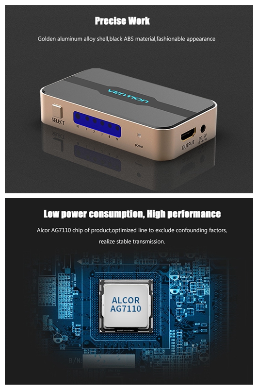 HDMI-Splitter-Switch-5-input-1-output-HDMI-Switcher-5X1-For-XBOX-360-PS43-Smart-Android-HDTV-4K2K-1258602