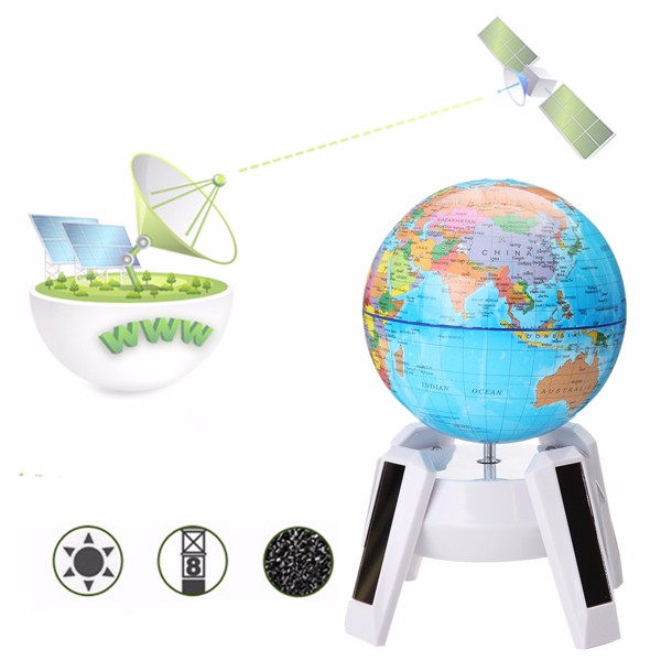 11cm-Solar-Powered-Rotating-World-Map-Globe-Geography-Atlas-with-LED-Light-Stand-1121118