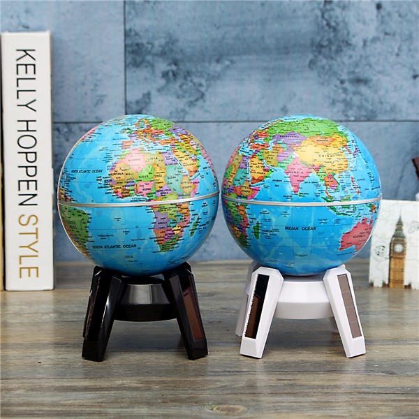 11cm-Solar-Powered-Rotating-World-Map-Globe-Geography-Atlas-with-LED-Light-Stand-1121118