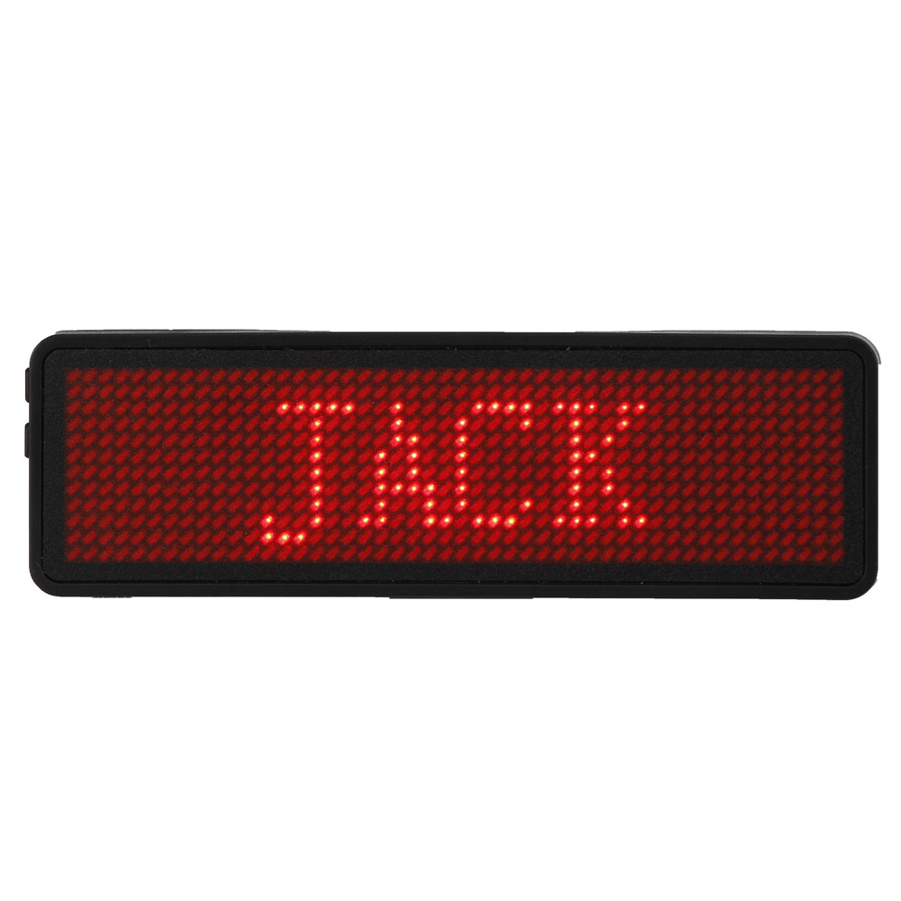 12-x-48-Pixels-Programmable-LED-Digital-Scrolling-Message-Name-Tag-ID-Badge-Holder-Board-1353043
